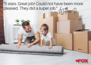 rolling up rug