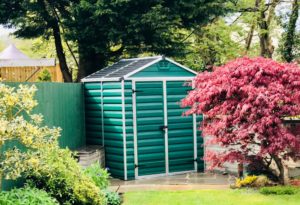 garden shed seasonal storage